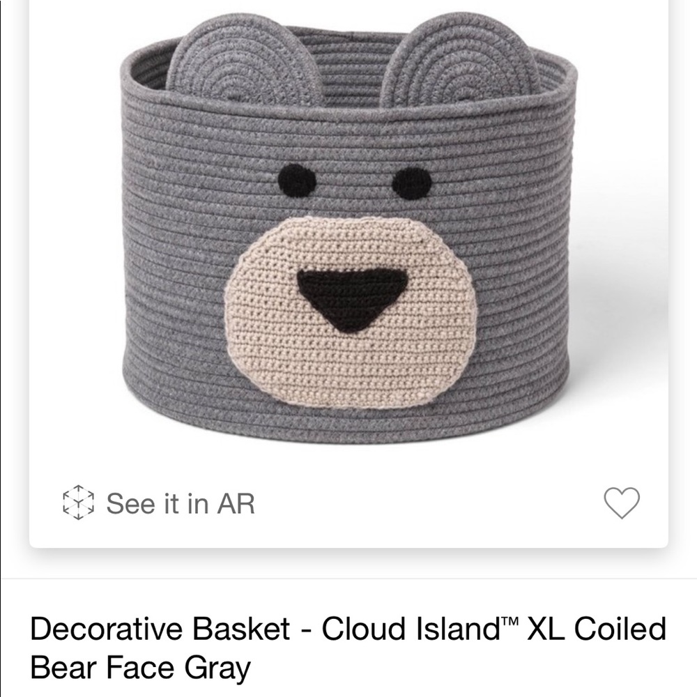 Cloud Island Beat Basket